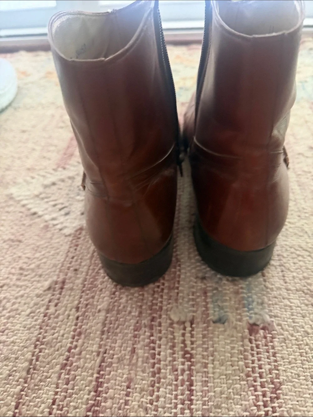 Men's Leather Ankle Boots in Brown